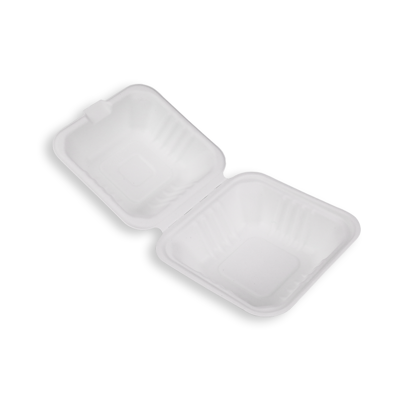 6'' Biologicky odbúrateľné škrupiny Bagasse z cukrovej trstiny